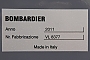 Bombardier 8377 - KM "5 170 011-8"
22.09.2012 - Berlin, Messegelände (InnoTrans 2012)
Gunther Lange